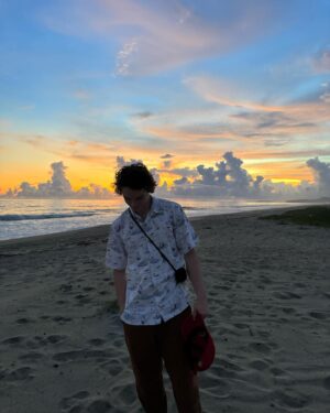 Levi Miller Instagram - Sun-kissed (burnt) in Oaxaca ☀️