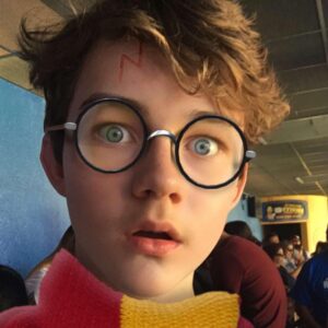 Levi Miller Instagram - #HarryPotter