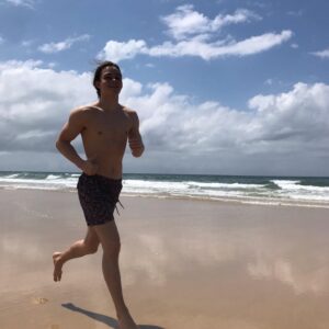 Levi Miller Instagram - Birthday training at the beach 🏃‍♂️🏖