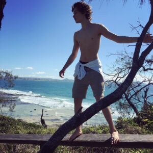 Levi Miller Instagram - Weekend on the coast 🌊☀️