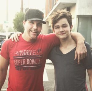 Levi Miller Instagram - So great to see you today man @danecook