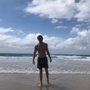 Levi Miller Instagram - Birthday training at the beach 🏃‍♂️🏖