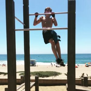 Levi Miller Instagram - 49, 50... 😄