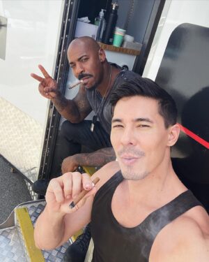 Lewis Tan Instagram - 7 months and a strike later, finally wrapped. The first film was extremely challenging but the numbers we did during the pandemic were so krazy that we got to make round 2, hopefully this time we can have a premiere and fans worldwide can watch this in cinemas. We did this for you with a bloody smile 💀🐉 
Last slides are how it all started, next we annihilate the box office. #MortalKombat #MortalKombat2