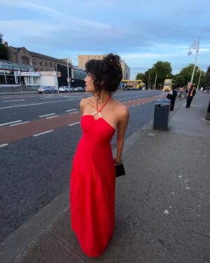 Lexie Shoaibi Instagram - [nick jonas voice] RED DRESS