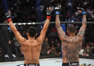 Li Jingliang Instagram - Huge thanks to everyone who supports me. I felt a lot of love from you this week. You guys are who I am fighting for. I fight for my people, my family and my dream.

I will keep walking on the path which I choose. Will never stop and take what belongs to me back.

Congrat @d_rod_ufc , my friend.

#UFC279