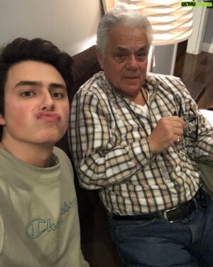 Liam Attridge Instagram - Shenanigans with the grandpa!