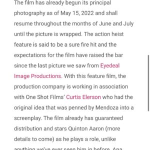 Liana Mendoza Instagram - Feliz  taco 🌮 Tuesday. Thanks Newstrail for this amazing article. #newmovies #lianamendoza #thugs #born2hustle #hustlers #lianamendoza #fyp #girlswithtattoosarehot