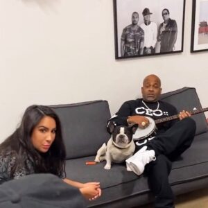 Liana Mendoza Instagram - 2022 is already BOOKED!!!!!! Creation. Progress. Work. Focus. Making moves with innovator @duskopoppington My idea of a “good time” anytime of day or night ✨ @duskopoppington #lianamendoza #damedash #creation #innovation #multiverse #producers