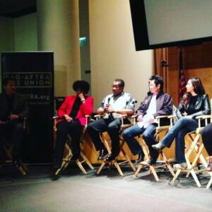 Liana Mendoza Instagram - #TBT to that one time at band camp I was honored by @sagaftra as a trailblazer. Special thanks to @platinumstarpr we’ve come a long way. Cheers to the level of success that awaits us #lianamendoza #sagaftra #actor #diversity #trailblazerawards #trailblazer #thankful #awards