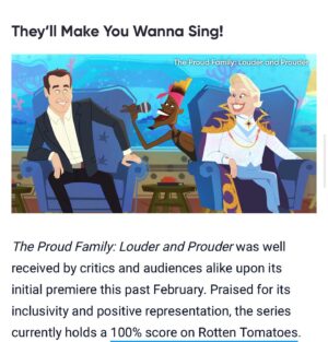 Liana Mendoza Instagram - Stay tuned! The launch 🚀 of @theproudfamily @disneyd23 Can’t wait to see you all again! Let’s sing 🎤 together #disneyplus #proudfamily #disney #d23expo #d23 #newcartoon #music #newmusic #newalbum #funny #lianamendoza #variety #deadline #newtv #fun #funny #proudfamilylouderandprouder #2023 #believe #cartoon