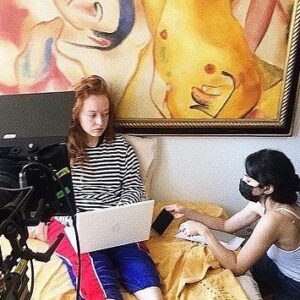 Libe Barer Instagram - We made a little movie!!! 😭 Shoutout to all of the geniuses who helped bring this crazy thing my brain created to life @ruby.mccollister @emmapenrose @joeapollonio @mirmade__productions @getitgirltish @melisabs @lilne @good.b_y @riededervay @wriggleytiggley @ahenke @clarissa @richard_perez @miadarrow @best_franz_forever @dawnhannyc @eden.eye
