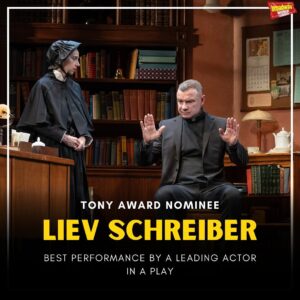 Liev Schreiber Instagram - @thetonyawards nominations for Best Performance by a Leading Actor in a Play have been announced! Congratulations to @williamjacksonharper, @leslieodomjr, @lievschreiber, Jeremy Strong, and Michael Stuhlbarg. View all of the nominees as they are announced at the link in our bio.