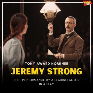 Liev Schreiber Instagram - @thetonyawards nominations for Best Performance by a Leading Actor in a Play have been announced! Congratulations to @williamjacksonharper, @leslieodomjr, @lievschreiber, Jeremy Strong, and Michael Stuhlbarg. View all of the nominees as they are announced at the link in our bio.