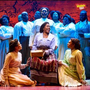 Liisi LaFontaine Instagram - Go to the Wild West in @papermillplayhouse’s latest production @gunandpowdermusical, starring @liisilafontaine & @ciararenee8 as Mary and Martha Clarke, two electrifying women who transformed from farm girls to outlaws to legends. See all of the newly released production photos at the link in our bio.