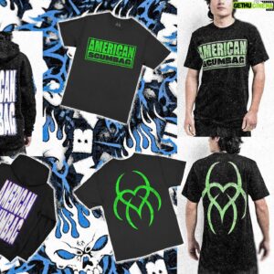 Lil Aaron Instagram - american scumbag collection out now thru @zumiez 💚