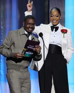 Lil Rel Howery Instagram - Last night felt epic. So much talent and love in the building. Thanks to the @naacp for the invite and opportunity to present at the @naacpimageawards … So many of my friends are taking the lead in this business and it’s fun to watch… Congrats to all the winners last night me and wifey @dannellalane had a blast… #NAACPIMAGEAWARDS2024