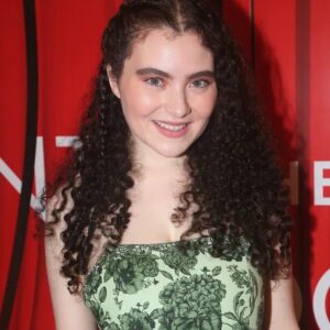 Lilla Crawford Instagram - Into the Woods on Broadway opening night! A chills down your spine, absolutely beautiful production, and hilarious! Don’t miss this one 👀😊 Thanks to @aliceandolivia for the dress!