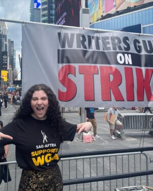Lilla Crawford Instagram - I’ve been a SAG-AFTRA member since I was 6 and hope to be in the WGA one day. Having a fair deal for when that day comes is one of the many reasons why this fight is so important to me, but even with that, WE ARE ALL in this fight together for a better future. SAG-AFTRA is still at the negotiating table — so many of us are ready to strike. I voted yes. No more meeting in the middle. If you are unaware of the reasons why WGA and SAG are fighting for a fair deal, I urge you to do a quick google search and learn more. I’m a proud #sagaftramember and I stand with The WGA. #wgastrong 

On this post or in my bio, you can donate directly to @alifeinthearts which is an organization that among many things is here to support industry professionals who’s livelihoods are being effected by the strike. Or if you are unable to donate at this time, attend a picket line/rally near you! Famous people will sing for you and they give out free food.