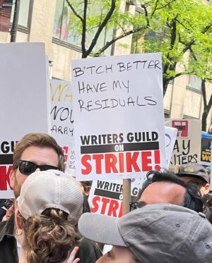 Lilla Crawford Instagram - I’ve been a SAG-AFTRA member since I was 6 and hope to be in the WGA one day. Having a fair deal for when that day comes is one of the many reasons why this fight is so important to me, but even with that, WE ARE ALL in this fight together for a better future. SAG-AFTRA is still at the negotiating table — so many of us are ready to strike. I voted yes. No more meeting in the middle. If you are unaware of the reasons why WGA and SAG are fighting for a fair deal, I urge you to do a quick google search and learn more. I’m a proud #sagaftramember and I stand with The WGA. #wgastrong 

On this post or in my bio, you can donate directly to @alifeinthearts which is an organization that among many things is here to support industry professionals who’s livelihoods are being effected by the strike. Or if you are unable to donate at this time, attend a picket line/rally near you! Famous people will sing for you and they give out free food.