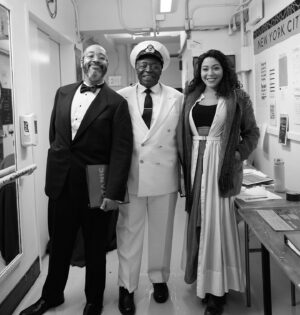 Lilli Cooper Instagram - It’s not every day you get to share the stage with your dad and your brother. But it IS every day this week! @nycitycenter #titanic #cooperclan
📸 @jennyandersonphoto