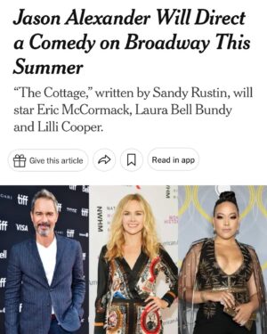 Lilli Cooper Instagram - If you’re lookin for me, I’ll be back on 44th street 😍 
@thecottagebroadway