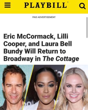 Lilli Cooper Instagram - If you’re lookin for me, I’ll be back on 44th street 😍 
@thecottagebroadway