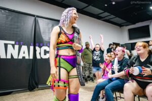 Lillian Bridget Instagram - 📷 @ringofhonor Women's World TV Champion @billie_starkz made her return to @stlanarchy #AnarchyForever 5/31/2024