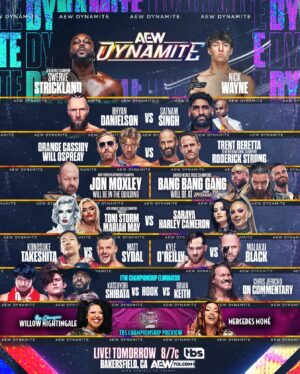 Lillian Bridget Instagram - What surprises do you want at Dynamite or DON? 

We are on the homestretch to #AEW Double or Nothing, #AEWDynamite is LIVE TOMORROW NIGHT from Bakersfield, CA at 8pm ET / 7pm CT on TBS!