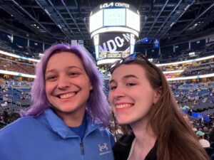 Lillian Bridget Instagram - Went to my first @nba game last week! Officially an @orlandomagic fan!

Shout out @micahislegend for making it a great time!