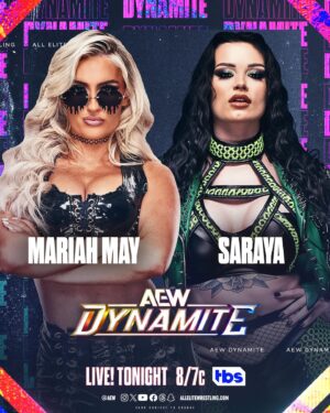 Lillian Bridget Instagram - Y’all ready for this Wednesday night #AEWDynamite banger?!

Tune in to @tbsnetwork at 8pm eastern and catch @aew live!