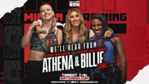 Lillian Bridget Instagram - It’s almost time for @ringofhonor 🤪
