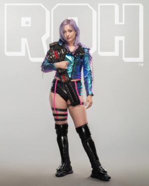 Lillian Bridget Instagram - It’s @ringofhonor day! #watchROH