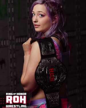 Lillian Bridget Instagram - Anywhere. Anyone. Anytime. #watchROH