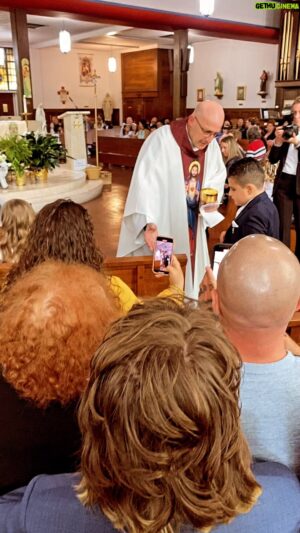 Lillo Brancato Instagram - I would like to congratulate my beautiful, twin nieces, Madison and Alexa, on making their Holy First Communion. God bless you girls always, Zio loves you.🙏🏼❤️✝️ #holyfirstcommunion #communion #catholic #consecration #thebodyandbloodofchrist #thankful #grateful #blessed #freedom #secondchances #Godisgreat @vincenzosmom824