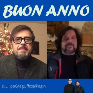 Lillo Petrolo Instagram - Buon anno da Lillo e Greg! @greg_claudiogregori @lillopetrolo