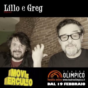 Lillo Petrolo Instagram - Dal 19 febbraio al 9 marzo 2025 saremo al Teatro Olimpico di #Roma con il nuovo spettacolo tutto dedicato al mondo del #Cinema, MOVIe ERCULeO.
#PasqualePetrolo Claudio Gregori LSD Edizioni Vania Della Bidia Marco Fiorini  #MOVIeERCULeO #LilloeGreg 
Biglietti: https://bit.ly/erculeo