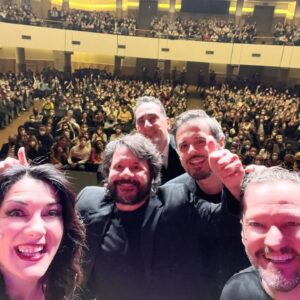 Lillo Petrolo Instagram - Gagmen upgrade debutta a Roma! @vania_dellabidia @fiorini69 @attiliodigiovanni @lillopetrolo @teatroolimpicoroma