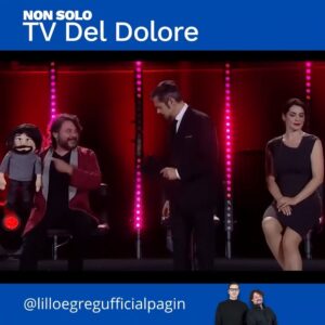Lillo Petrolo Instagram - Lillo e Greg presentano: NON Solo...TV del Dolore #tvdeldolore
con @vania_dellabidia @lillopetrolo @greg_claudiogregori @lillo_e_greg