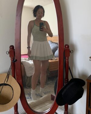 Lily Du Instagram - Some 2023 outfits i remembered to take photos of. Outfits without photos have ceased to exist. Maybe these are the only ten things i wore in all of 2023.
