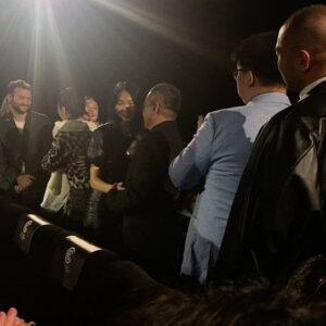 Lily Gao Instagram - Blue Sun Palace premiered in Cannes and won the Critics’s Week French Touch Jury Prize for Best Director. Writer / Director @constance_tsang has the biggest heart and we are all better people for it. Our iconic lead cast @hedding17 @likangsheng @ke_xi_wu and the most stunning script where I just knew after page one. ❤️ thank you from the heart heart heart @sallysujinoh @teezy319  @eli.raskin @nabeerzkhan @xiaochuan_111 @norm_li and my biddies @evalinewuhuang @carineteoh @alisa_tiong #6MinuteStandingOvation 🥹