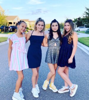 Lily Rose Smith Instagram - Tonight’s adventure? Sneaker 👟 Ball to celebrate a friend turning 16! #sneakerball #sweet16