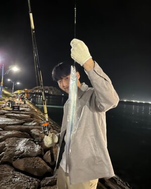 Lim Hyoun-soo Instagram - 제일 행복했던 시간🎣