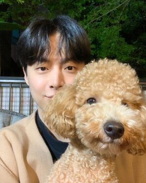Lim Hyoun-soo Instagram - 강아지랑 나