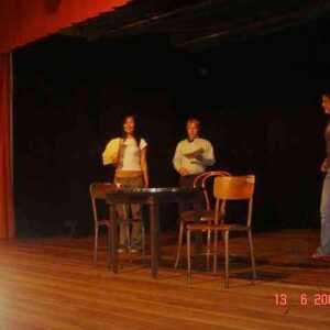 Lim Mei Fen Instagram - THREE WOMEN IN PARIS, my final evaluvation in Theatre Art Class. I was chosen as the best student. I was not the most talented actor, plus the only struggling Asian in class. Miss Carolyn told the class that Mei deserved the award because she always put extra effort in her assignment …. Well, maybe asian ‘kia su’ DNA is in me. Theatre was my first love, so that explaint why 😏