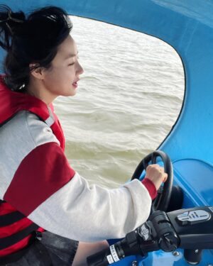 Lim Se-joo Instagram - 아람이의 생일선물 오리배