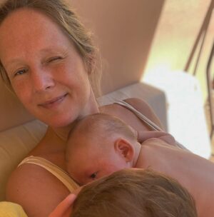 Lina Thomsgård Instagram - Me and three of my men at the Korova Milk bar