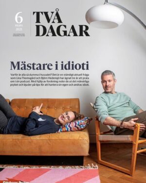 Lina Thomsgård Instagram - Två poddidioter i GP @dummamanniskor