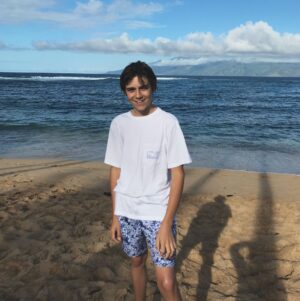 Lincoln Melcher Instagram - 💙aloha🧡