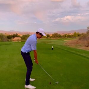 Lincoln Melcher Instagram - saturdays are fore the boys ⛳️👕